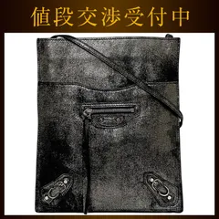 バレンシアガ ショルダーバッグ メタリック シルバー ミルキーウェイ