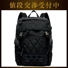 プラダ バックパック ブラック NERO 2VZ135 キルティング 美品