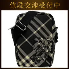 バーバリー ショルダーバッグ ブラック クラシックチェック 8097636