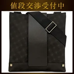 ダンヒル ショルダーバッグ ブラウン サイドカー 美品 PVC レザー 中古