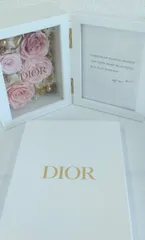【ER263】NS45　Dior　ディオール　ブリザーブドフラワー　フォトフレームのサムネイル
