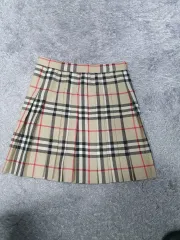 バーバリー キッズ スカート チェック スカー​​ト ベージュ 6y