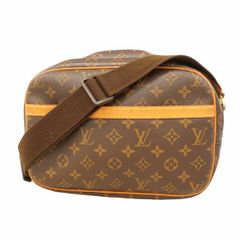 【6cd4835】路易威登 肩背包 Monogram Reporter PM M45254 棕色【中古】女用
