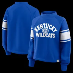 ファナティクス レディース アウター パーカー・スウェット シャツ Womens Fanatics Royal Kentucky Wildcats Oversized Hometown Premium Punt Coverage Raglan Pullover