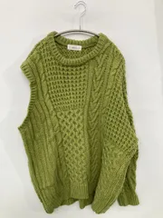MOCA モカ ニット/セーター F グリーン
