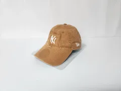 帽子) NEW ERA ニューエラ ニューヨークヤンキース ブラウン ウォッシュ帽子