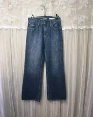 (キッズ/新品)Gap Kids 1969 ワイド デニムパンツ14