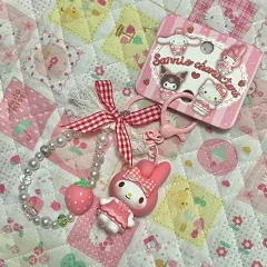 サンリオ マイメロディ いちご キーホルダー