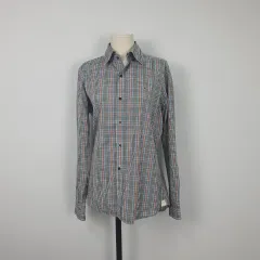 1163 ラコステ チェックシャツ 38