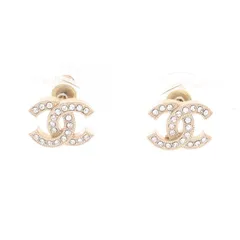 シャネル CHANEL ピアス ココマーク GP（ゴールドメッキ） ピアス レディース Used B
