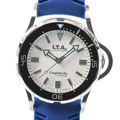 美品・完動品】I.T.A. コルサロ 腕時計 ブルー - メルカリ