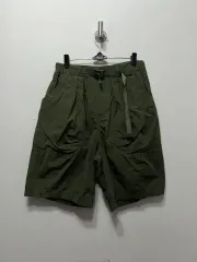 カーキ色 ハーフパンツ (メンズ) M カーゴ