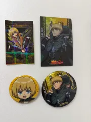 進撃の巨人 アルミン・アルレルト(アルミン) 缶バッジ + カード