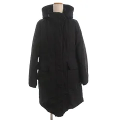 ダックス DAKS ダウンコート ロング フード付き 長袖 黒 ブラックのサムネイル
