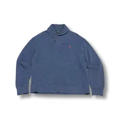 XL ポロラルフローレン ヴィンテージ ショールカラーニット