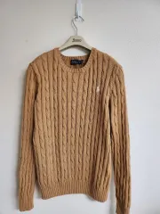 ポロラルフローレン ケーブルニット (XL