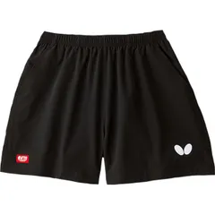 バタフライ Butterfly ファルサルト・パンツ 卓球ゲームパンツ (51900-278)、ブラック