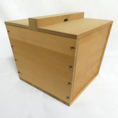 未使用保管品 木曽檜 つるべ水指 木製 茶道具 共箱付 R8SB438 - メルカリ