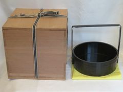 ◇729◇茶道具 輪島塗 真塗手桶水指 清作 - メルカリ