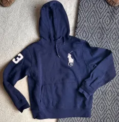 ポロ ラルフローレン ビックポニー ネイビー フーディー Tシャツ