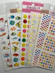 (まとめ売り) ステッカー펀 6枚