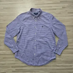 90) POLO RALPH LAUREN ポロラルフローレン 長袖 ギンガム CHECK シャツ