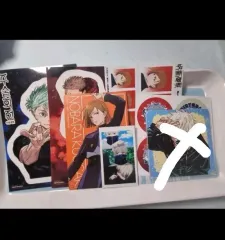 呪術廻戦 五条 虎杖 釘崎 野薔薇 狗巻 グッズ ステッカー トレカ