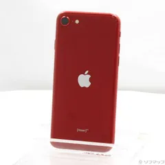 ソフマップ 〔中古品〕 iPhone SE 第3世代 64GB プロダクトレッド MMYE3J／A SIMフリー【198】