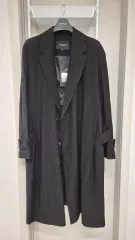 ZIOSONGZIO ブラック トレンチコート