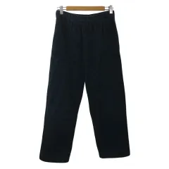 ジャパンブルージーンズ JAPAN BLUE JEANS パンツ ワイド ストレート イージー ロング コーディロイ ウエストゴム 無地 L 緑 グリーン