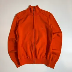 ポロ ラルフローレン 刺繍 ロゴ フルジップアップ トラック ジャケット