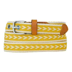 エディー バウアー レディース アクセサリー ベルト Womens Eddie Bauer 08in Cascade Woven Belt Dark Marigoldのサムネイル