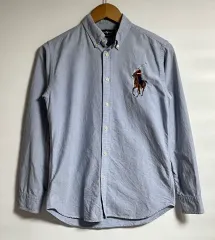 ポロラルフローレン ビックポニー コットンシャツ L