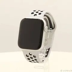 ソフマップ 〔中古品〕 Apple Watch Series 5 Nike GPS 44mm シルバーアルミニウムケース ピュアプラチナム／ブラックNikeスポーツバンド【377】