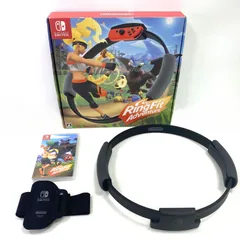 【現状品】Nintendo Switch ソフト Ring Fit Adventure セット 任天堂 ニンテンドー スイッチ リングフィット アドベンチャー ゲーム GM