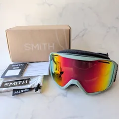 スノーボード　ゴーグル　SMITH　ミラー　グリーンのサムネイル