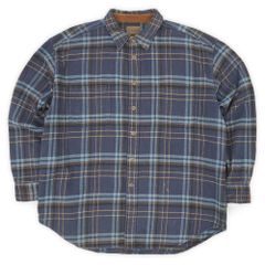 セントジョンズベイ ST JOHN'S BAY 美品 80s ヘビーネルシャツ MADE IN