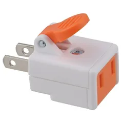 【新品】オーム電機 らく抜きプラグアダプター｜HS-A1249W 00-1249のサムネイル