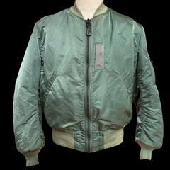 USA製 アルファ MA1 短丈 フライトジャケット アメカジ オリーブ