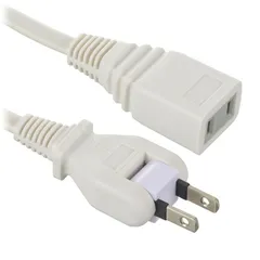 【新品】オーム電機 延長コード 1個口 0.5m フリープラグ ホワイト｜HS-T105SP22 00-1611のサムネイル