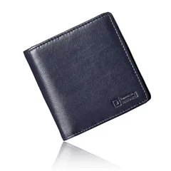 【新品】 [￠Ｌｅ ｐｏｒｔｅｆｅｕｉｌｌｅ ｄｕ＼ｓａｍｏｕｒａｌ] 【超軽量 『僅か48g 厚さ1.5』】メンズ ２つ折り ミニ 財布 ラム革 薄型 取り出しやすい BOX型 小銭入 カード 8枚収納可 プレゼント ギフト 箱入り Safari 掲載商 1