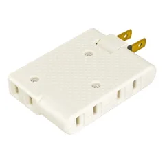 【新品】オーム電機 サイドコーナータップ 白｜HS-AS315/W-G 04-8107のサムネイル