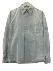 ブルーブルー BLUE BLUE デニムシャツ 長袖 水色 アイスブルー 1 綿 コットン トップス