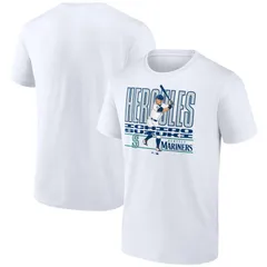 ファナティクス メンズ トップス Tシャツ Mens Fanatics Ichiro Suzuki White Seattle Mariners Cooperstown Collection Player TShirt Mns White ホワイト