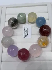 【大玉16–19mm】開運・金運・恋愛運 天然石ブレスレット