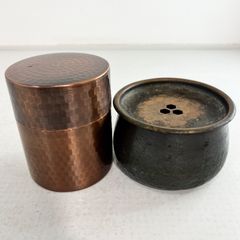 純銅製 茶こぼし 茶道具、本日夕方迄限定値下げ！ - メルカリ