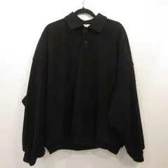 【姫路東店】 中古 COOTIE | クーティー その他トップス Fleece Sweat Polo Shirt 2025A/W ブラック サイズ：M 【104】
