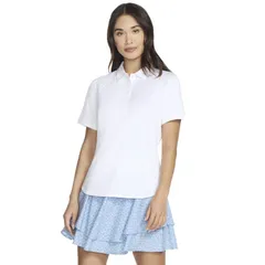 スケッチャーズ レディース トップス Tシャツ ポロシャツ Womenskechers Go Dri Swift Club Polo Birght White ホワイトのサムネイル