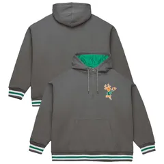 ミッチェルネス メンズ アウター パーカー・スウェット キルティング フリース Mens Mitchell Ness Gray Milwaukee Bucks Throw It Back Quilteのサムネイル
