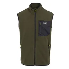 レガッタ メンズ アウター ジャケット・ブルゾン ジレ フリース Regatta Mens Frankie Fleece Gilet Darkhaki カーキ